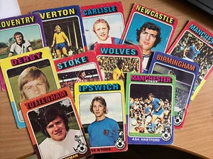 Topps Football Cards 1975-1976 Red Back - Various Cards - Pick yours! - Bild 1 von 1