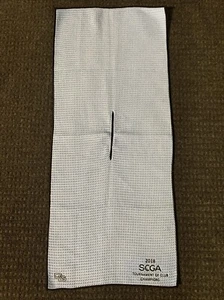 SCGA Tournament Of Club Champions Golf Players Towel New - Blue New - Picture 1 of 9