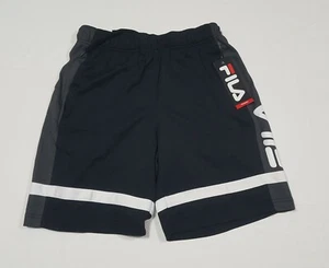 Fila Mens Training Basketball- Running Shorts side Pockets Polyester Gray white - Picture 1 of 7