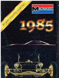 MONOGRAMA PLÁSTICO MODELO AVIONES BARCOS Y KITS DE VEHÍCULOS '85 GAMA DE PRODUCTOS CATÁLOGO - Imagen 1 de 1