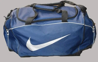 Nike Duffel Travel Luggage Bag - Blue - Size Large -25"x10"x13"Tall - Image 1 of 3