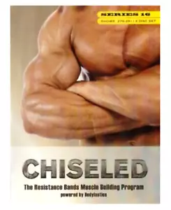 Chiseled DVD Series 16 - Resistance Bands Muscle Building Program (4 DISC) RARE - Picture 1 of 7