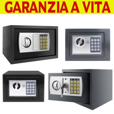 CASSAFORTE ELETTRONICA DA INCASSO A MURO DIGITALE NUMERICA IN ACCIAIO SICUREZZA - Immagine 1 di 4