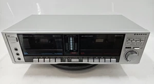 Sanyo RD W55 Stereo Double Cassette Recording Tape Deck - GETESTET - EB-18398 - Bild 1 von 14