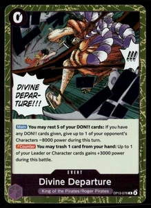 Divine Departure R llevando en su voluntad OP13-076 casi nuevo - Imagen 1 de 2