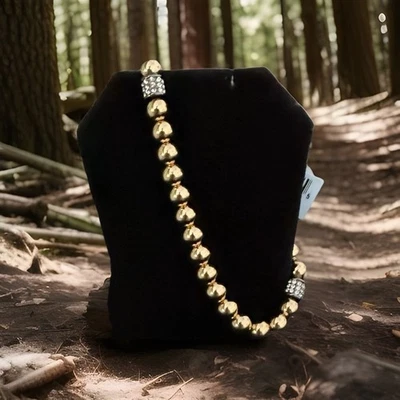 Pulseira elástica Brighton MERIDIAN PETITE MSRP $118 nova com etiquetas JF0264 - Imagem 1 de 4