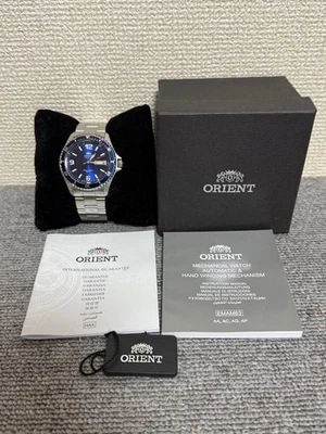 ORIENT Mako SAA02002D3 Mechanical Automatic Diver's Watch Men's Navy Blue - Image 1 of 4
