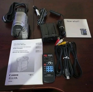 CANON ELURA A 12x Zoom Mini DIGITAL CAMCORDER Konvolut - Bild 1 von 11
