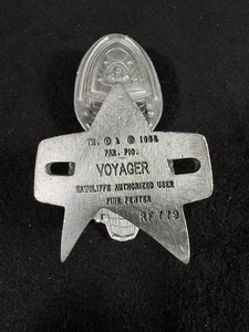 Star Trek Voyager Rawcliffe Pewter USS Voyager 1995 RF779 - Bild 1 von 4