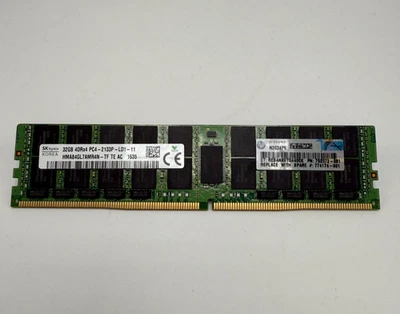 Hynix HMA84GL7AMR4N-TF 32GB 4DRx4 PC4-2133P LRDIMM DDR4-17000 ECC  Memory RAM - Image 1 of 4