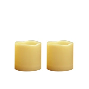 Velas sin llama a batería para exteriores 2WDECOR con temporizador, película realista... - Imagen 1 de 7