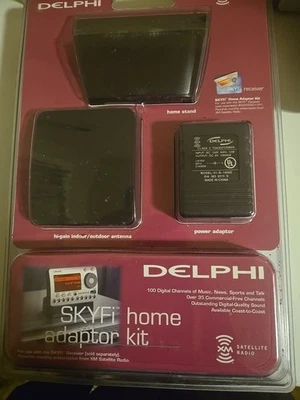 New Sealed Delphi SKYFi XM Satellite Radio Home Adapter Kit SA50004-11P1  - Image 1 of 4