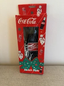 Coca Cola Bottle 1995 Light Switch Plate 10.5” Collectible New In Box - Picture 1 of 6