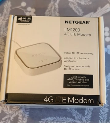 🔥NETGEAR 4G LTE Broadband Modem (LM1200)-Unlocked - AT&T, T-Mobile & Verizon🔥 - Image 1 of 2