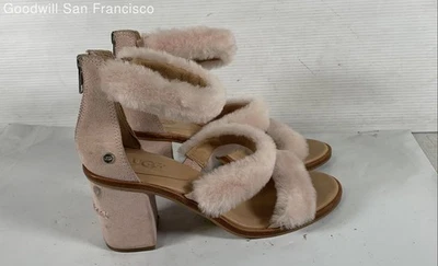 UGG Strappy Beige Women Heels - US 7.5 - Image 1 of 4