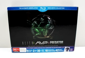 Alien AVP Predator Ultimate Annihilation Nine Movie Collection Blu Ray - Picture 1 of 15