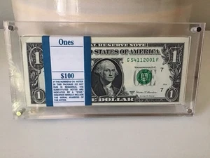 2017A Full Pack of 100 Birth Year Notes Bank of Chicago Illinois - Picture 1 of 6