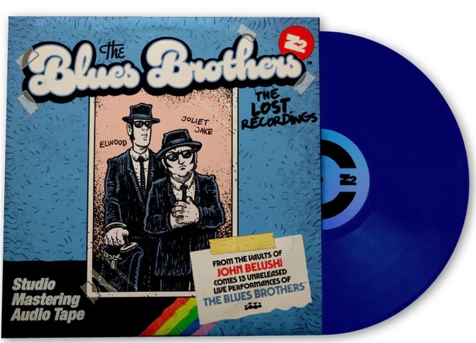 Blues Brothers The Lost Recordings 1LP Blue Vinyl 2025 Z2 Comics Z2323