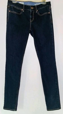 GAP 1969  Womens Jeans  Always Skinny Dark Blue Jeans Size 28/6r - Image 1 of 4