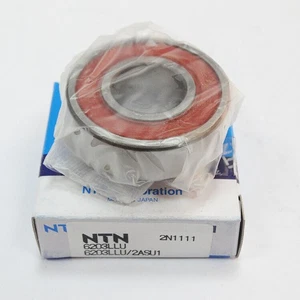 2PCS 6203 LU NTN Ball Bearing 17x40x12 mm deep groove ball bearing 6203 LLU - Picture 1 of 3