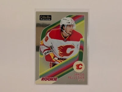 2023-24 O-Pee-Chee Platinum JAKOB PELLETIER #R-86 Rookie Retro RC Calgary Flames - Image 1 of 2