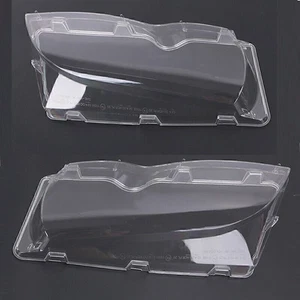 2PCS Replacement Headlight Lens Cover Lampshade for BMW 3 Series E46 02-05 - Picture 1 of 5
