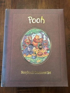 Disney Pooh Storybook Juego de Adornos Navidad 7 Piezas Nuevo 21260 - Imagen 1 de 4