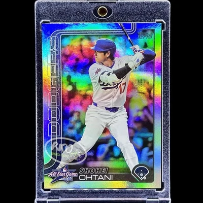 Shohei Ohtani RARE HOLO FOIL REFRACTOR INVESTMENT CARD TOPPS DODGERS MVP MINT - Image 1 of 4