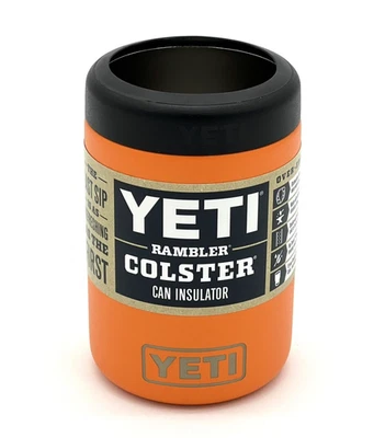 YETI Rambler Colster 12 OZ - King Crab Orange Retirado Edición Limitada Envío Rápido Foto 1 de 3