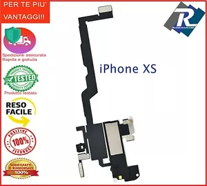 SENSORE PROSSIMITA' APPLE IPHONE XS FLEX FLAT ALTOPARLANTE MICROFONO NO FACE ID - Foto 1 di 2