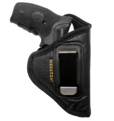 Black IWB Revolver Holster For 2" Inch Barrel 5 Shot Revolver J Frame .38/.357 - Image 1 of 4