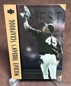 Libro de recortes 1995 Upper Deck Michael Jordan’s #2 Practice Barons - Imagen 1 de 3