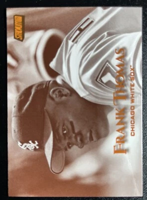 2019 Topps Stadium Club Frank Thomas #24 Sepia HOF White Sox - Image 1 of 3
