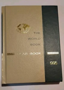 The World Book Encyclopedia: Year Book 1995 Review of Events of 1994 Hard Cover  - Picture 1 of 3