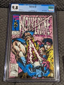WOLVERINE #61 CGC 9,8 WP Jubilee NICK FURY SABRETOOTH Mark Texeira MARVEL 1992 - Foto 1 di 3