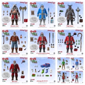 Fresh Monkey Holiday Season 2022 Barbarian Naughty Santa Claus Action Figure Toy - Picture 1 of 30