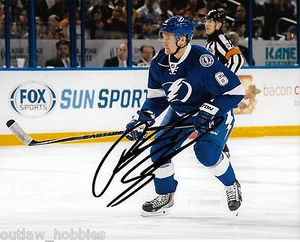 Tampa Bay Lightning Anton Stralman Signed Autographed 8x10 NHL Photo COA A - Picture 1 of 1