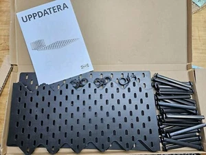 Ikea UPPDATERA Pegboard drawer organiser, anthracite New - Picture 1 of 6