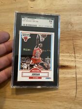 Michael Jordan SGC 84 NBA Fleer 1990 #26 Collector FIGHT INFLATION Last Dance