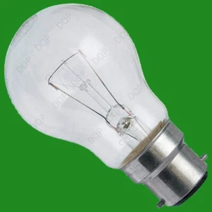 100x 60W Dimmable Clear GLS Standard Incandescent Light Bulb BC B22 Bayonet Lamp - Picture 1 of 1