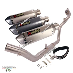 Slip-on For CF-MOTO 300NK NK250 Full System Exhaust Front Link Pipe 51mm Muffler - Bild 1 von 12