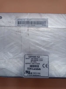 TDK Lambda Switching Power Supplies 150W 12V 12.5A AC-DC 115-230VAC LS150-12 - Picture 1 of 2