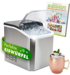 Nutrilovers NUTRI-ICE MAKER Eiswürfelmaschine Edelstahl Eiswürfelbereiter - Bild 1 von 8