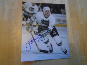 Foto autografiada de Jeff O'Neill de 8"" x 10"" de Hartford Whalers - Imagen 1 de 3