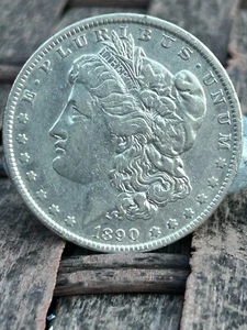 American Morgan Silber Dollar 1890 USA 26,55 Gramm Ref W 60 - Bild 1 von 3