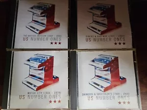 US #1's Pop & Rock Oldies 4 CD Set - Picture 1 of 5