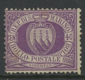 SAN MARINO, MENTA, #17, NG, CENTRADO TÍPICO - Imagen 1 de 1
