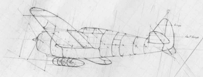 Perspective Projection by Descriptive Geometry for Artists 2nd Ed • Aviation Art - Image 1 of 4