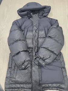 Moose Knuckles Mens Black Down Puffer Coat Parka M Medium New With Tags - Picture 1 of 12