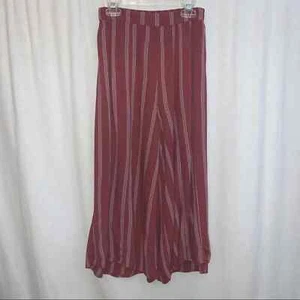 American Eagle Women’s Striped Red Crop Pants Size XS - Picture 1 of 4